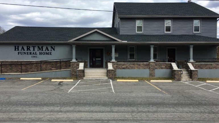 Hartman Funeral Home, Inc. New Ringgold Pennsylvania