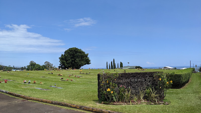 Homelani Memorial Park & Crematory Hilo Hawaii