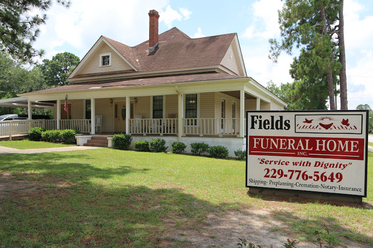 Fields Funeral Home Sylvester Georgia