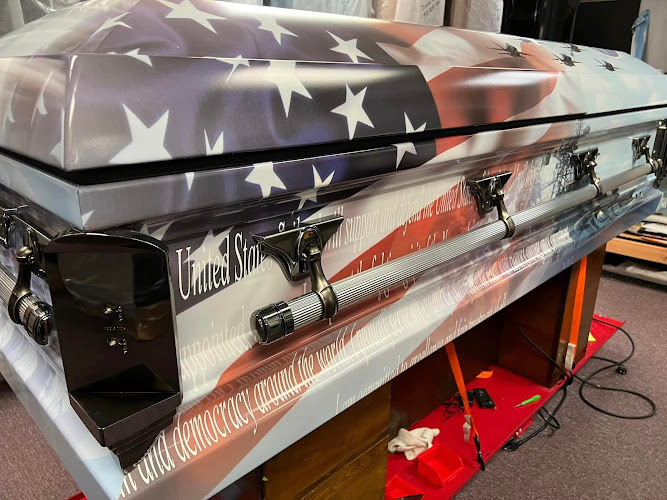 Funeral Services at Atlanta Custom Caskets in College Park, Georgia | FuneralHomes.fyi Atlanta Custom Caskets College Park Georgia