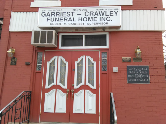 Lloyd Q. Garriest & Frank Crawley Funeral Home Philadelphia Pennsylvania