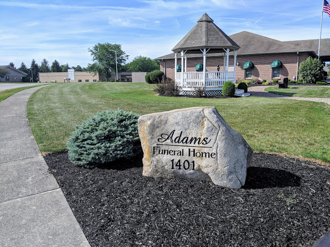 Adams Funeral Home Sidney Ohio