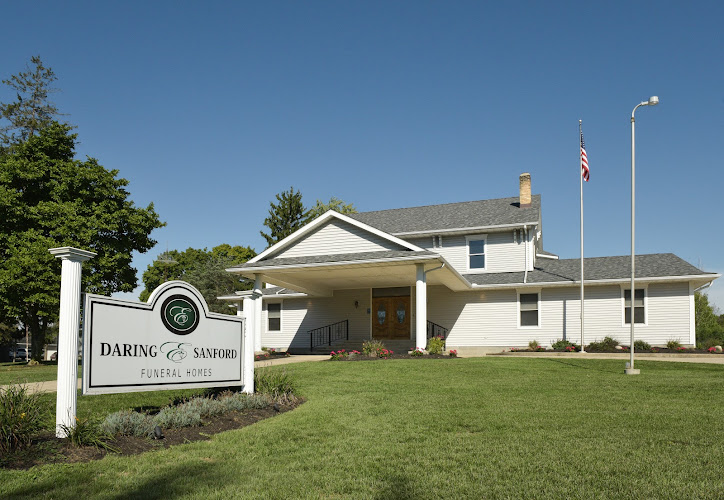 Funeral Services at Daring & Sanford Funeral Home in De Graff, Ohio | FuneralHomes.fyi Daring & Sanford Funeral Home De Graff Ohio