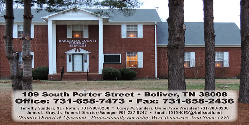 Funeral Services at HCFS Funeral Services – Hardeman County Funeral Services, Inc. in Bolivar, Tennessee | FuneralHomes.fyi HCFS Funeral Services – Hardeman County Funeral Services, Inc. Bolivar Tennessee