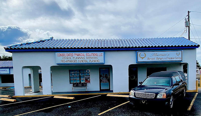 Funeral Services at Thomas’s Memorial Mortuary & Cremation Services Corp in Crystal River, Florida | FuneralHomes.fyi Thomas’s Memorial Mortuary & Cremation Services Corp Crystal River Florida