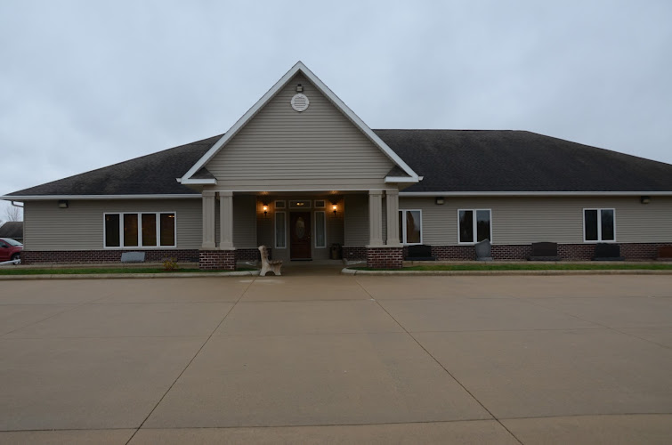 Caldwell Parrish Funeral Home & Crematory – Perry Chapel (formerly Carris Funeral Home) Perry Iowa