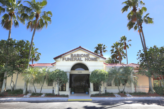Funeral Services at Babione Funeral Home in Boca Raton, Florida | FuneralHomes.fyi Babione Funeral Home Boca Raton Florida