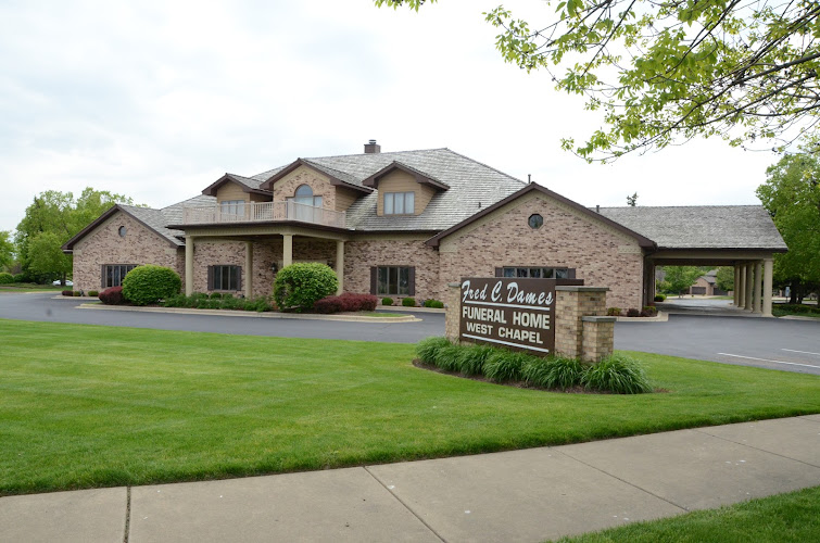 Funeral Services at Fred C Dames Funeral Home and Crematory in Joliet, Illinois | FuneralHomes.fyi Fred C Dames Funeral Home and Crematory Joliet Illinois