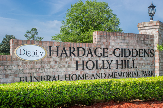 Hardage – Giddens Holly Hill Funeral Home & Holly Hill Memorial Park Middleburg Florida