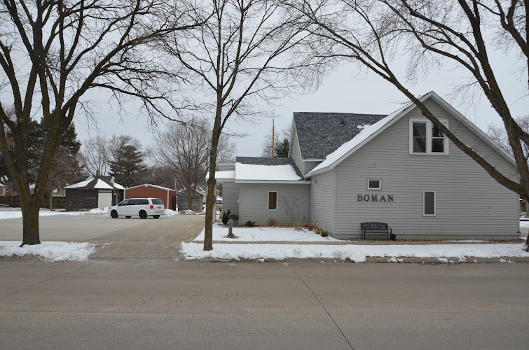 Boman Funeral Home Webster City Iowa