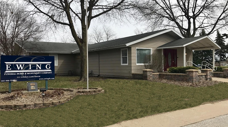 Funeral Services at Ewing Funeral Home and Monument Company in Belmond, Iowa | FuneralHomes.fyi Ewing Funeral Home and Monument Company Belmond Iowa