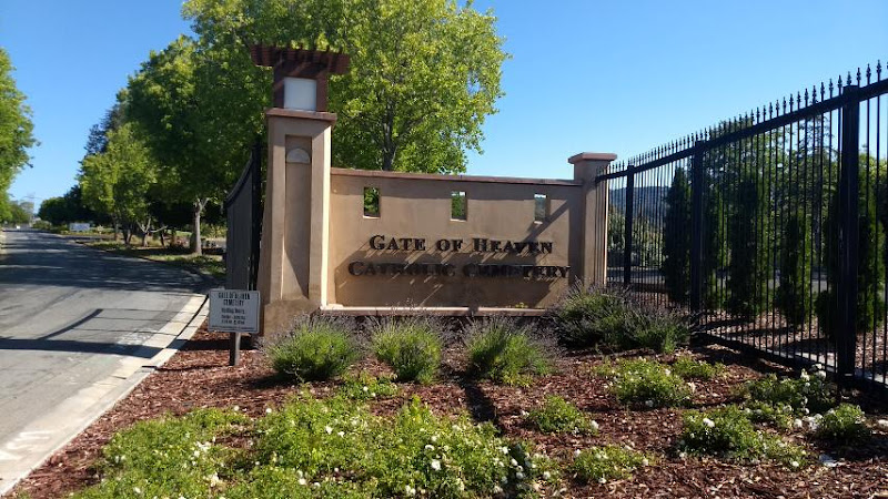 Gate of Heaven Catholic Cemetery Los Altos California