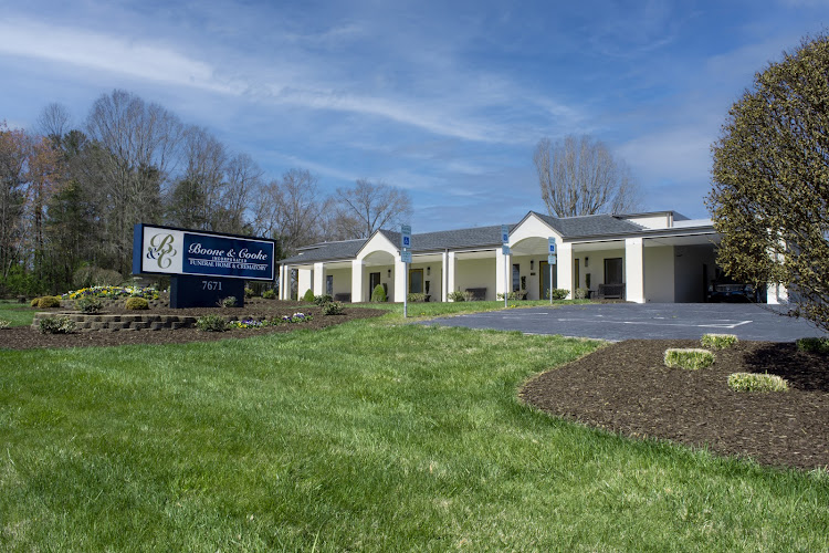 Boone & Cooke Inc Funeral Home and Crematory Eden North Carolina