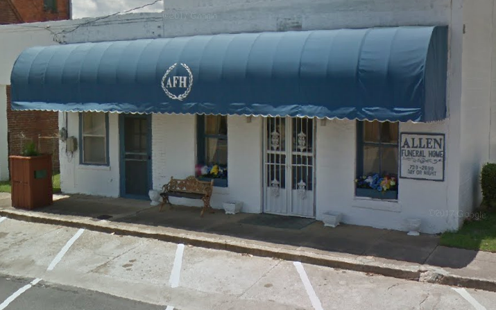 Allen Funeral Home Union Springs Alabama