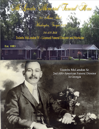 Mc Lendon Memorial Funeral Home Washington Georgia
