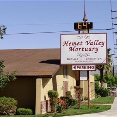 Funeral Services at Hemet Valley Mortuary in Hemet, California | FuneralHomes.fyi Hemet Valley Mortuary Hemet California