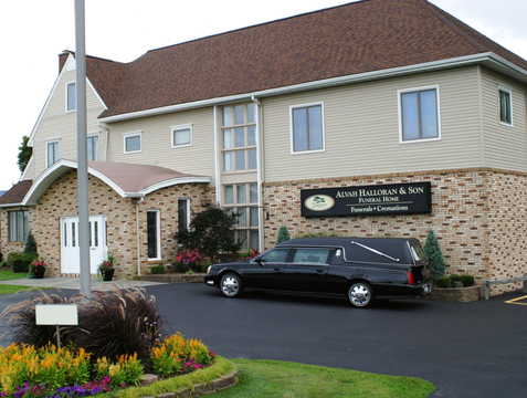Funeral Services at Alvah Halloran & Son Funeral Home in Rochester, New York | FuneralHomes.fyi Alvah Halloran & Son Funeral Home Rochester New York