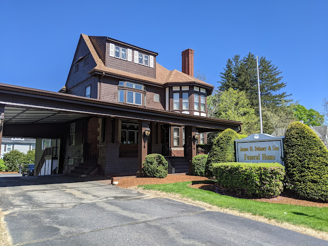 Funeral Services at James H. Delaney & Son Funeral Home in Walpole, Massachusetts | FuneralHomes.fyi James H. Delaney & Son Funeral Home Walpole Massachusetts
