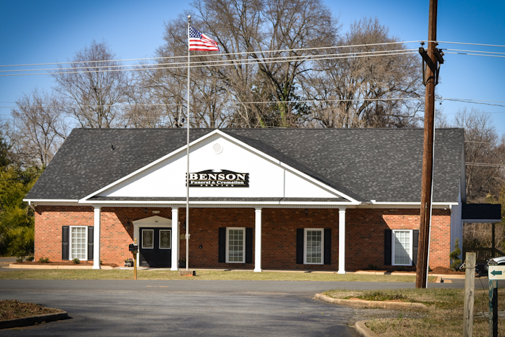 Benson Funeral & Cremation Services Mt Holly North Carolina