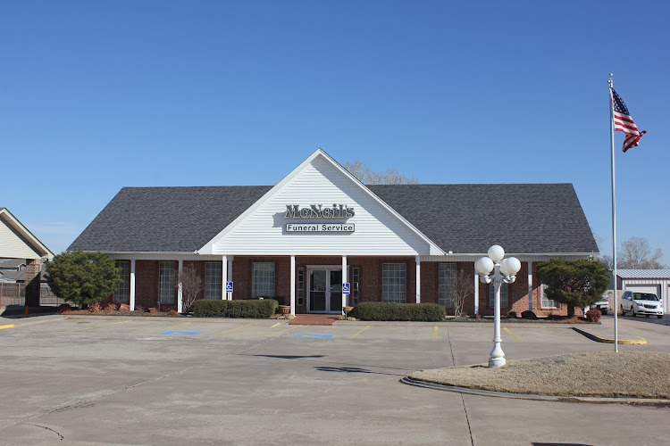 Funeral Services at McNeil’s Funeral Service in Mustang, Oklahoma | FuneralHomes.fyi McNeil’s Funeral Service Mustang Oklahoma