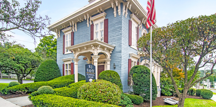 Funeral Services at R.J. Fahy Funeral Home in Norwich, New York | FuneralHomes.fyi R.J. Fahy Funeral Home Norwich New York