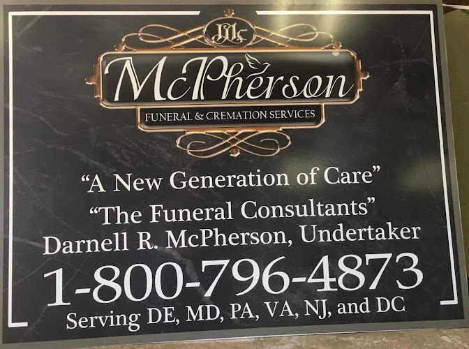 McPherson Funeral Services Inc. Camden Delaware